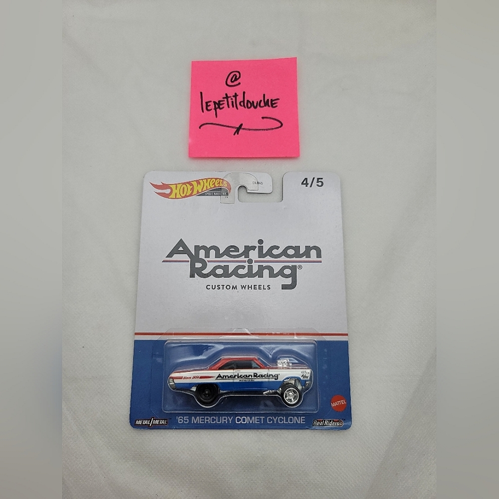 Hot Wheels Premium American Racing Custom Wheels '65 Mercury Comet Cyclone